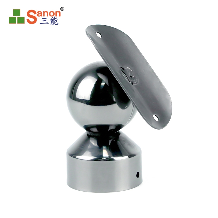 厂家直销 304开元网站登录入口立柱托架 楼梯扶手围栏装饰配件 精铸活动托